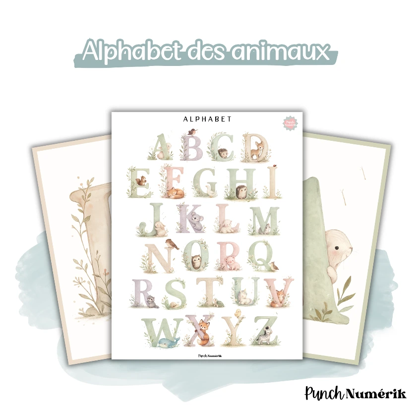 Alphabet des animaux
