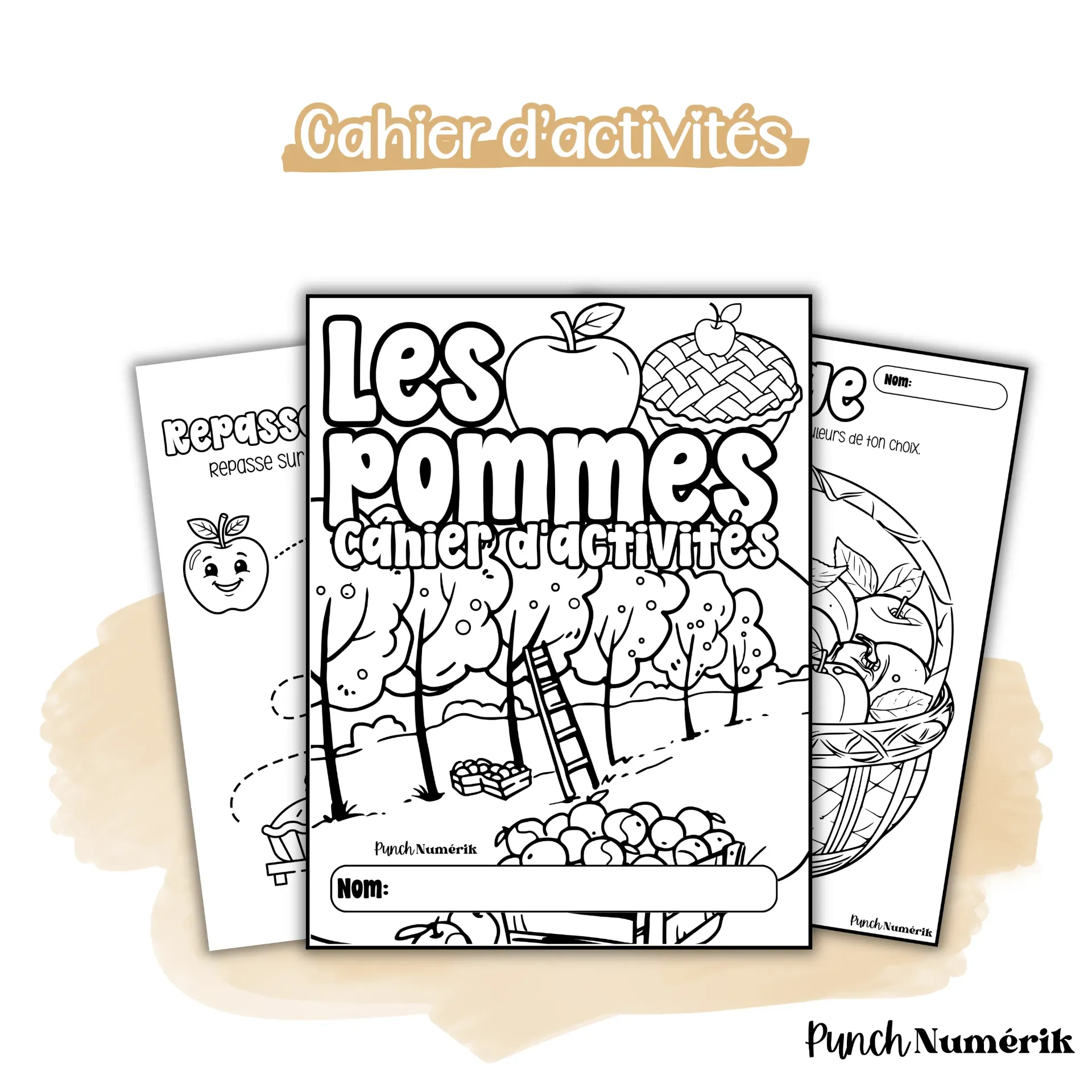 Cahier d'activités : Les pommes