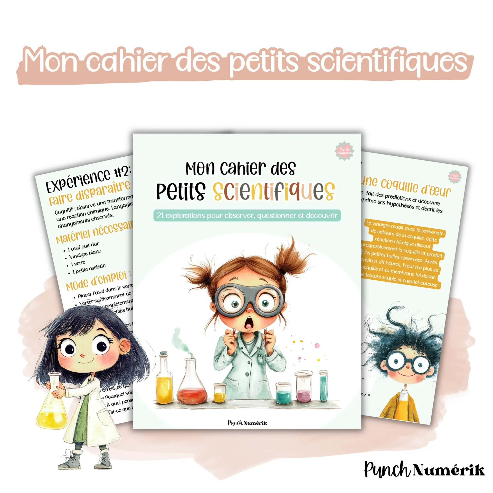 Mon cahier des petits scientifiques