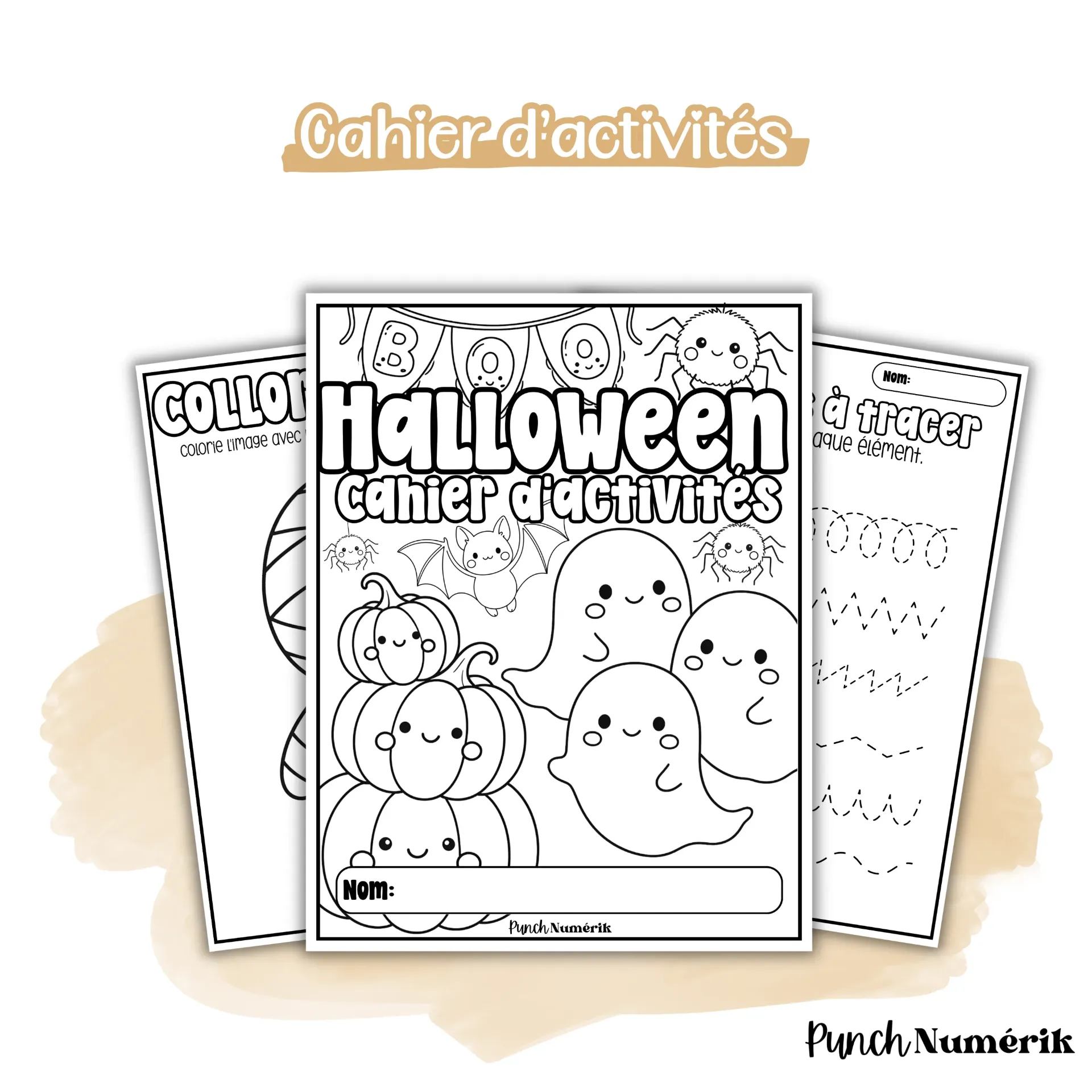 Cahier d'activités - Halloween