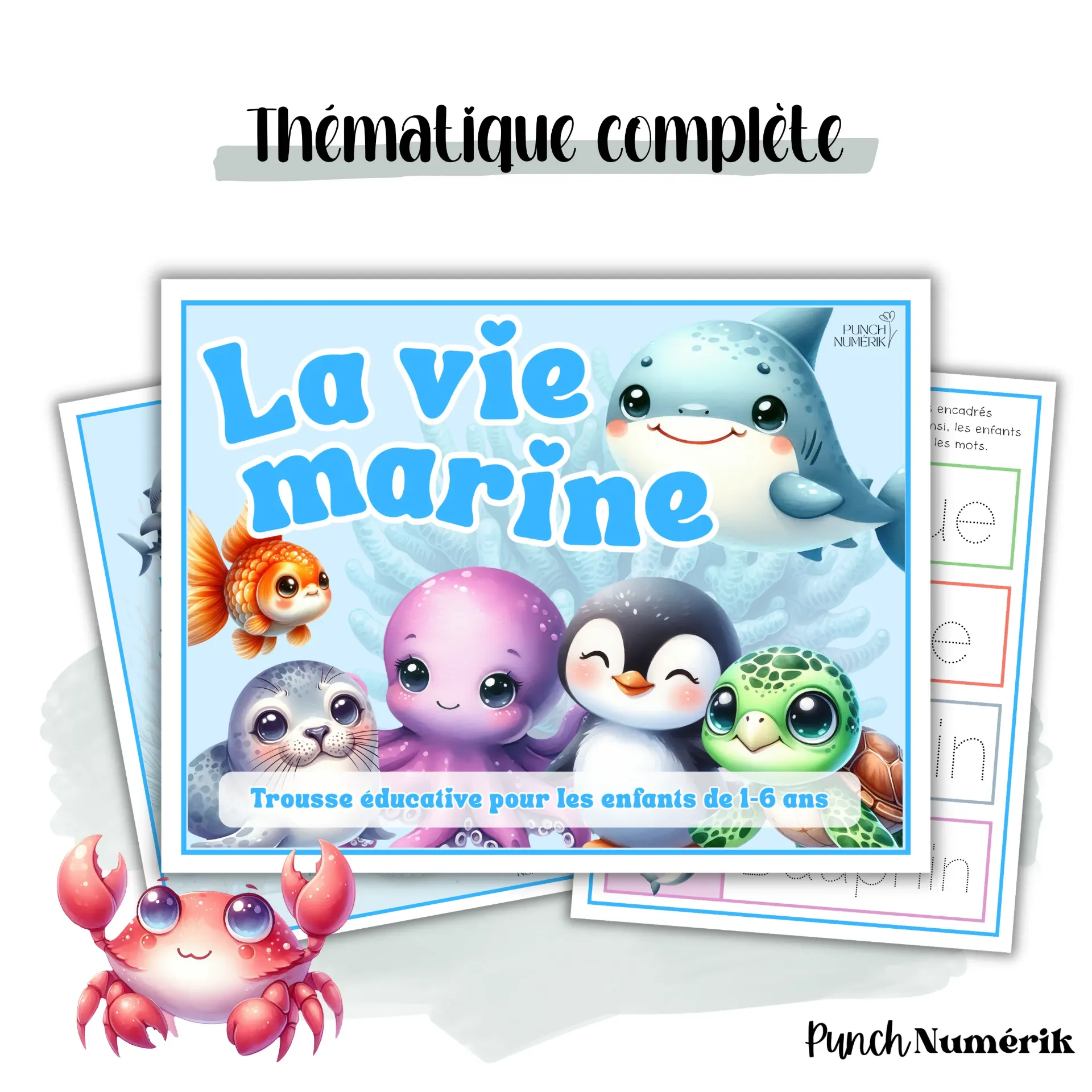 Trousse éducative : La vie marine