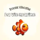 Trousse éducative: La vie marine (41 fiches + 1 banderole)