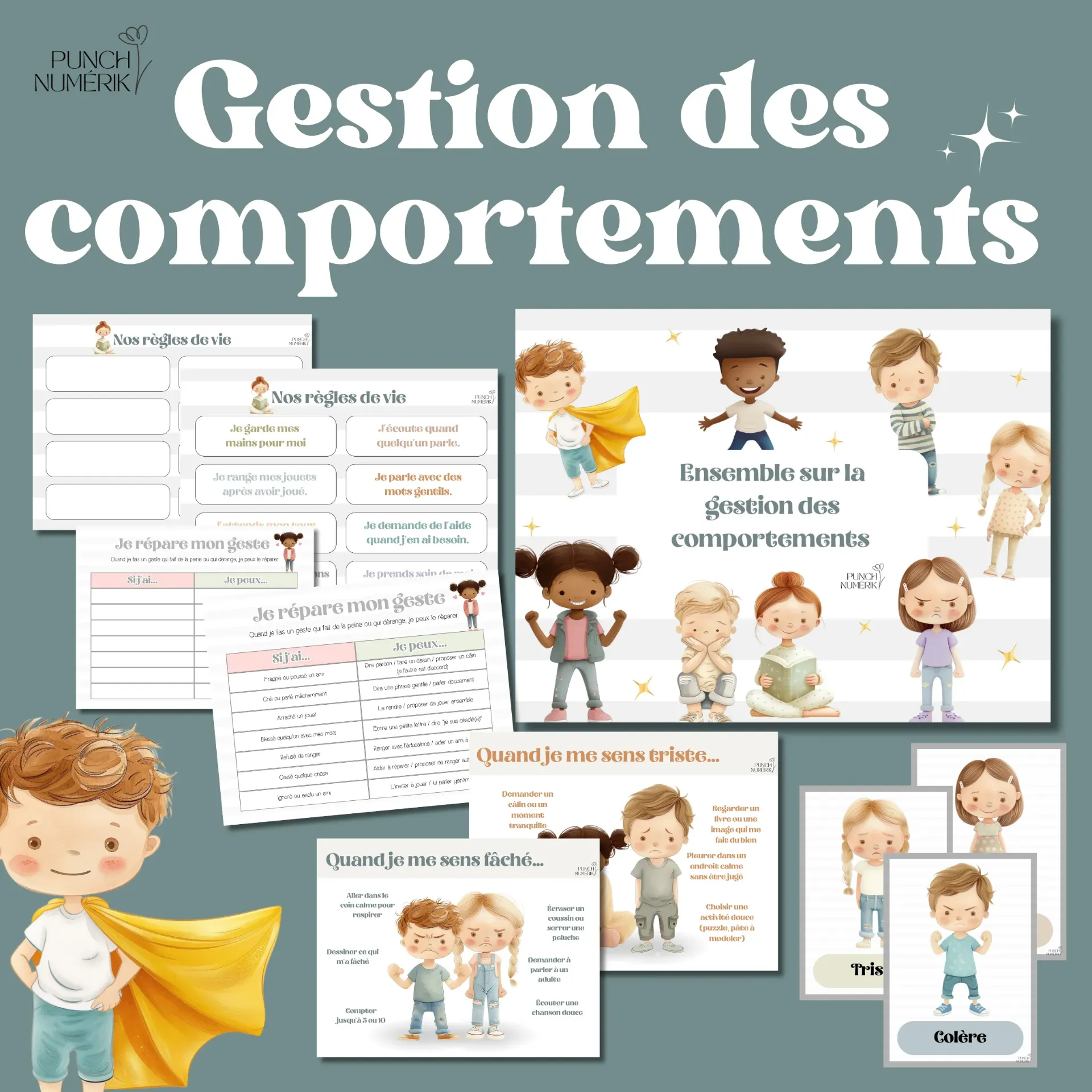 Ensemble sur la gestion des comportements