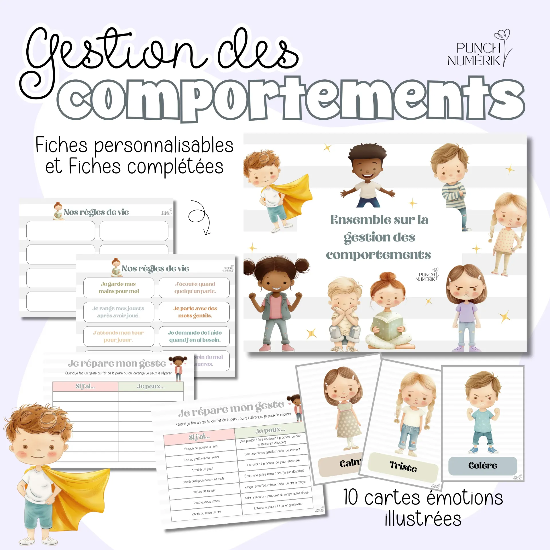 Ensemble sur la gestion des comportements