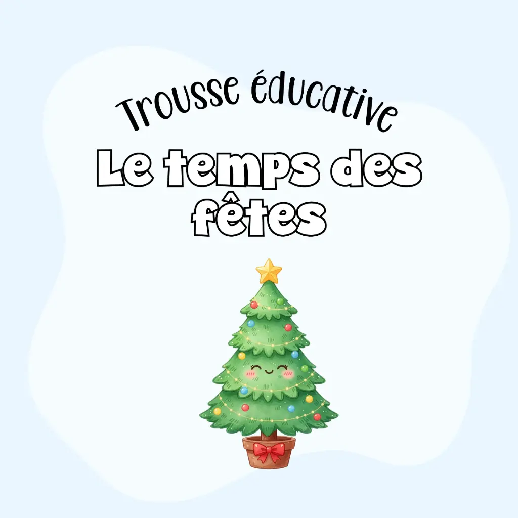 Trousse éducative: Le temps des fêtes (55 fiches)