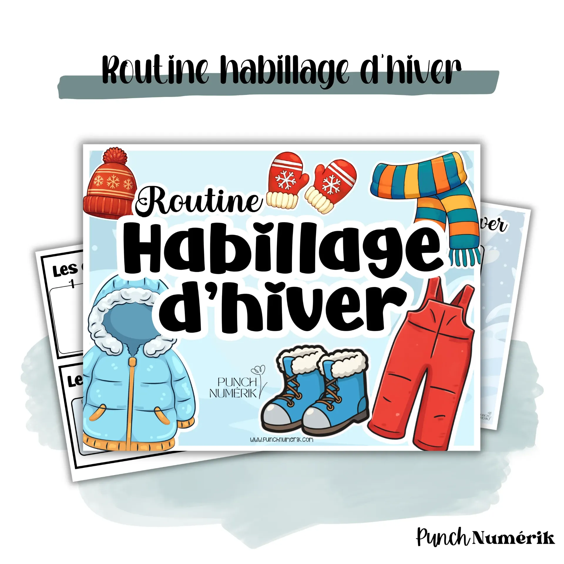 Ensemble : Routine d’habillage d’hiver