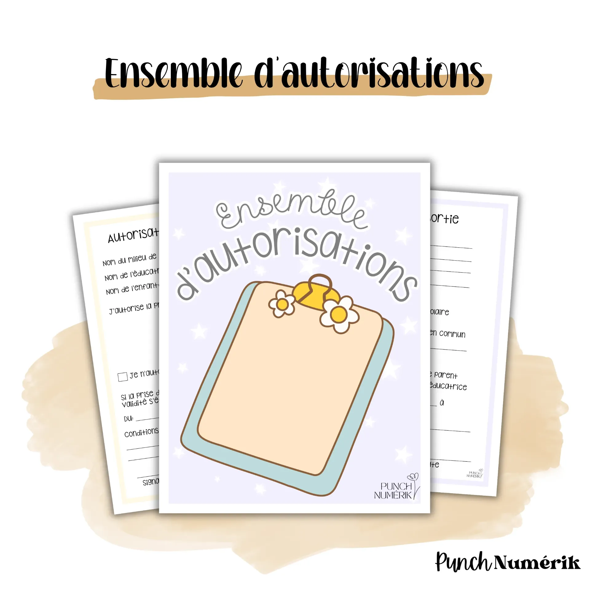 Ensemble d'autorisations