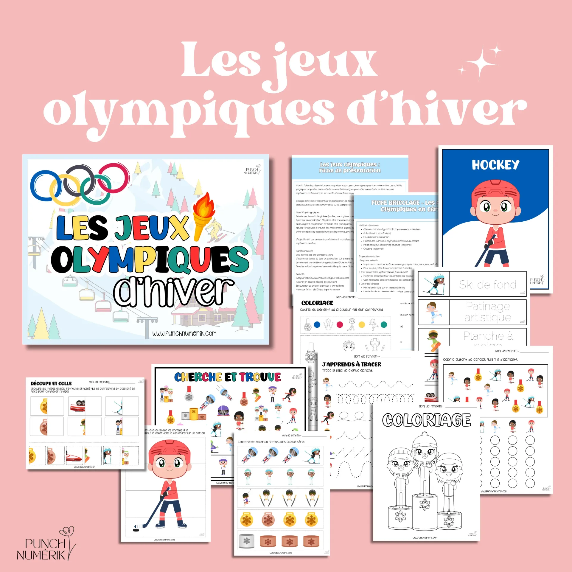 Thématique complète: Les jeux olympiques d'hiver
