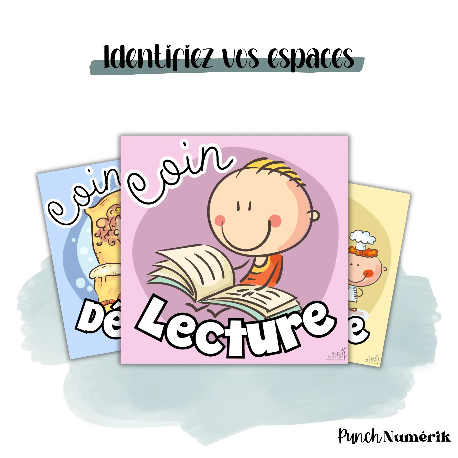 Affiches – Identifiez vos espaces